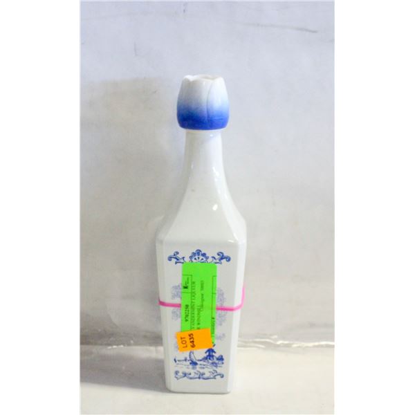 VINTAGE VANDERMINT LIQUEUR DECANTER WINDMILL