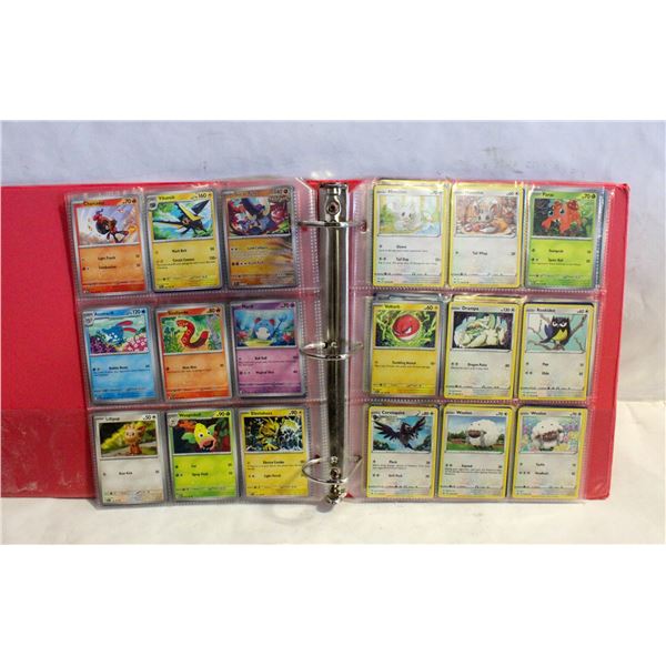 BINDER OF POKEMON COLLECTOR CARDS
