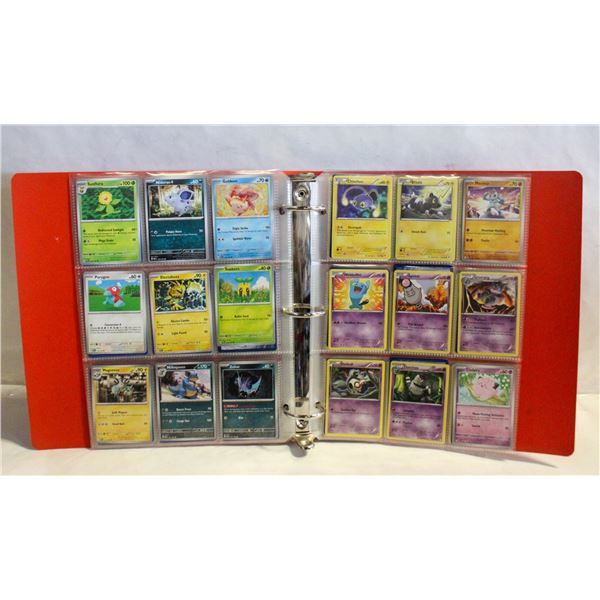BINDER OF POKEMON COLLECTOR CARDS