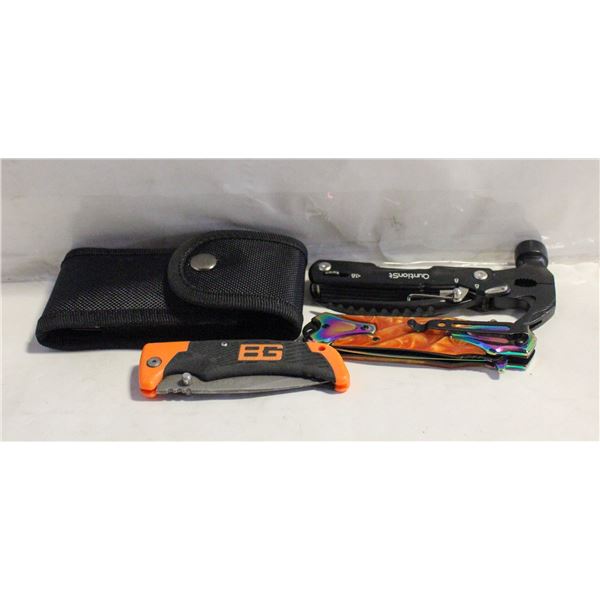 BAG OF POCKET KNIVES