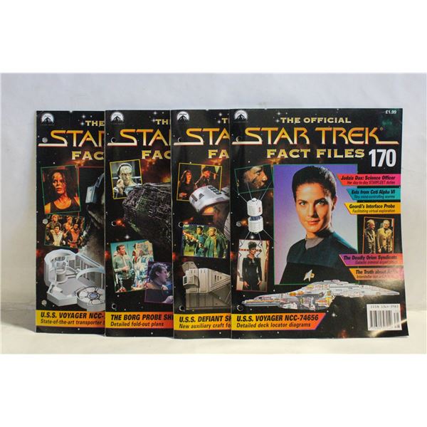OFFICIAL STAR TREK FACT FILES 170-175