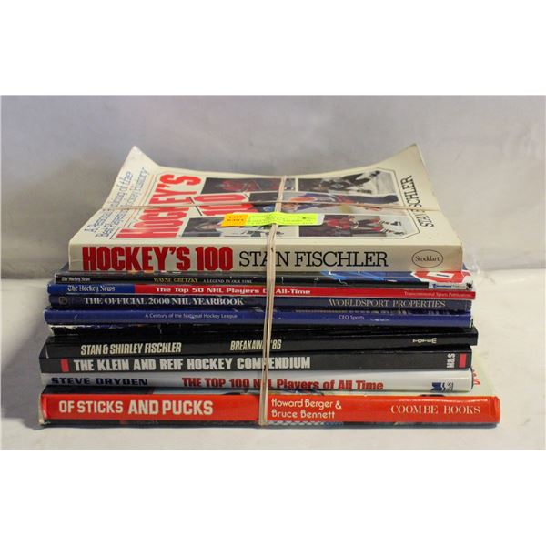 WAYNE GRETZKY FEATURED - 10 BOOKS & MAGAZINES