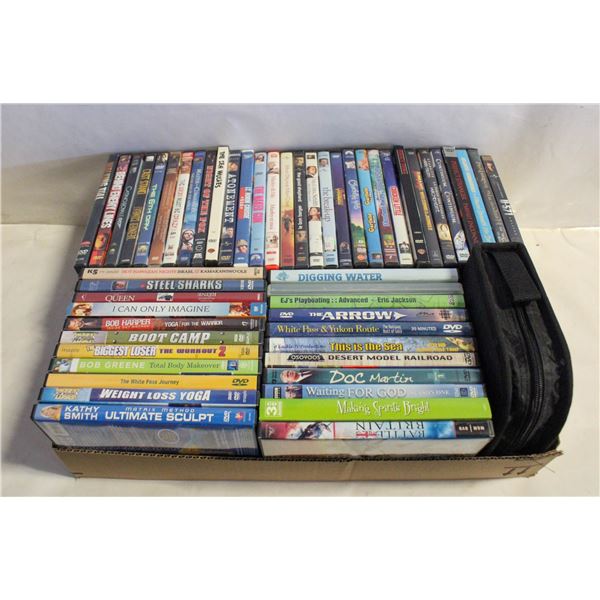 OVER 70 DVDS