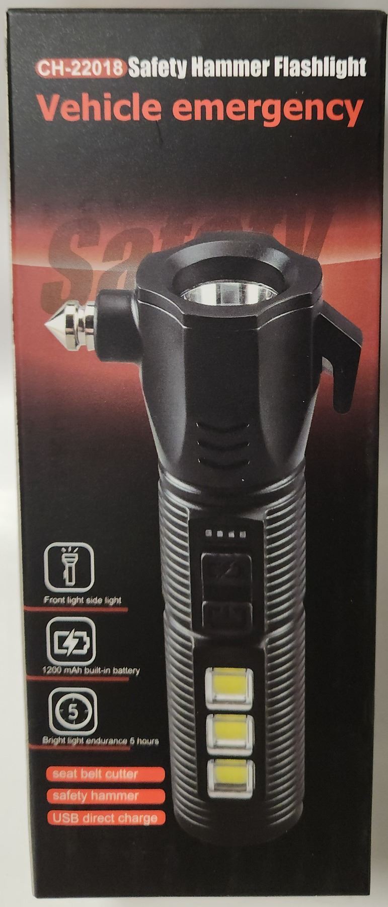 Led Multifunction Light RECHARGEABLE MULTIFUNCTION LED FLASHLIGHT - Test Site