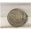 Image 1 : OLD SILVER JAPAN 100 YEN COIN