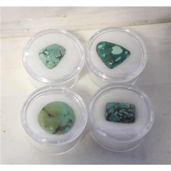 LOT OF VARIOUS TURQOUISE GEMSTONES