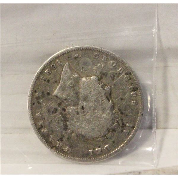 1825 STERLING SILVER GREAT BRITAIN 1 SHILLING