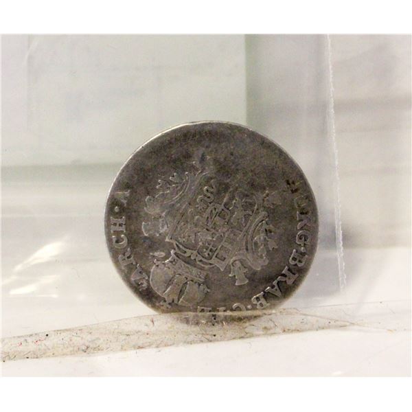 OLD 1700'S AUSTRIAN 1/4 SILVER DUCATON COIN