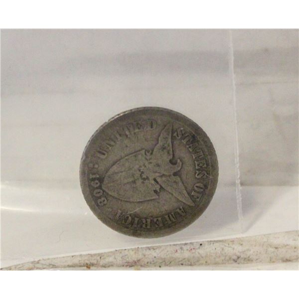 1908 SILVER USA/PHILIPPINES 10 CENTAVOS COIN