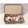 Image 1 : MCM CASKET BOX WITH SEWING ACCESSORIES