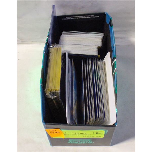 BOX OF POKEMON CARDS