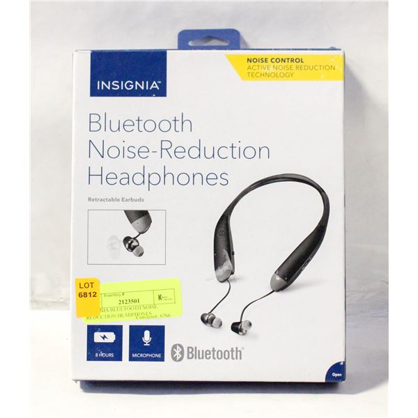INSIGNIA BLUETOOTH NOISE REDUCTION HEADPHONES