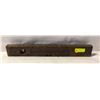 Image 1 : ANTIQUE WOOD & BRASS STANLEY LEVEL, 24 INCH LONG