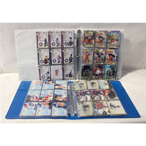 2 BINDERS OF 3D HOLOGRAM HOCKEY CARDS MC 1990-91