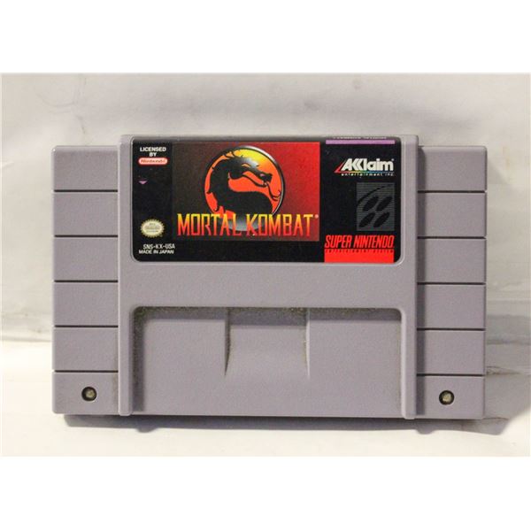MORTAL KOMBAT SUPER NINTENDO