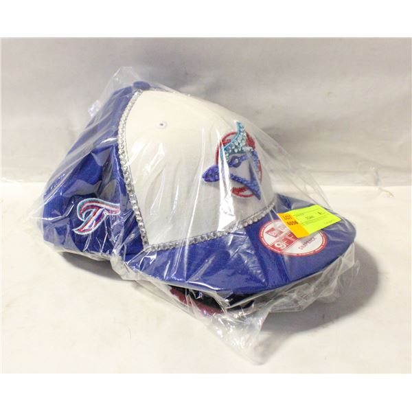 3 HATS, BEDAZZLED BLUE JAYS
