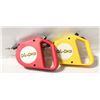 Image 1 : TWO RETRACTABLE 2001 CATS AND DOGS LEASHES