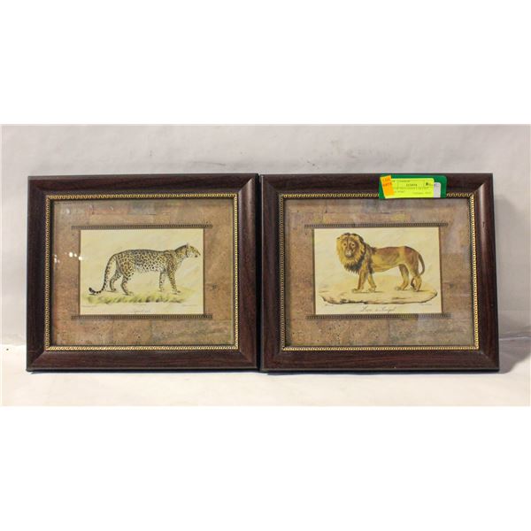 LOT OF TWO LITHOY C DE LAST WALL WART