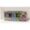 Image 1 : LOT OF 5 VINTAGE JAPANESE POKEMON CARDS -