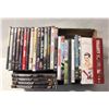 Image 1 : FLAT OF DVDS INCLUDING HORROR/AUDREY HEPBURN