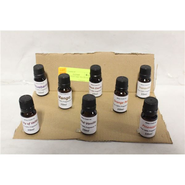 NEW 8 BOTTLES 10ML FRAGRANCE OILS
