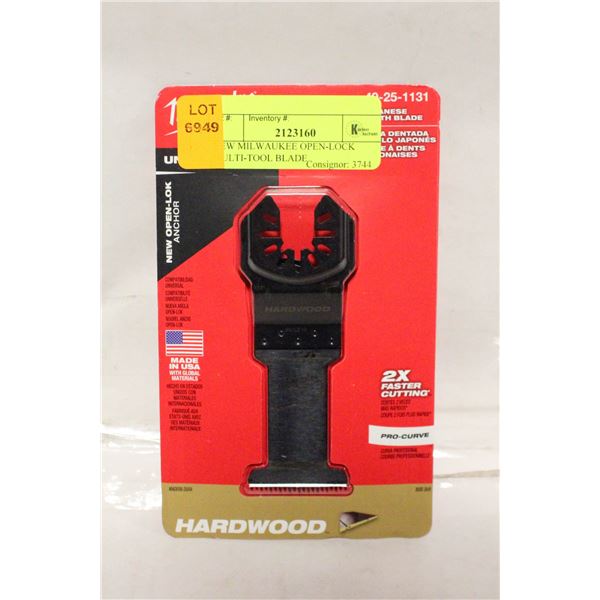 NEW MILWAUKEE OPEN-LOCK MULTI-TOOL BLADE