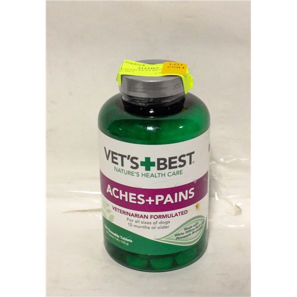 NEW SEALED VETS BEST ASPIRIN FREE ACHES