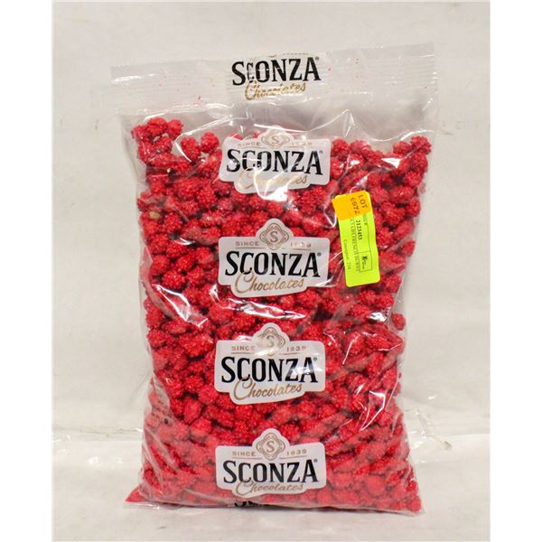 NEW SCONZA 5 LBS FRENCH BURNT PEANUTS