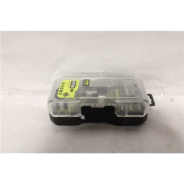NEW RYOBI 50PC IMPACT DRIVING SET MODEL A965001
