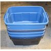 Image 1 : 5 USED RUBBERMAID TUBS 53 LITERS NO LIDS