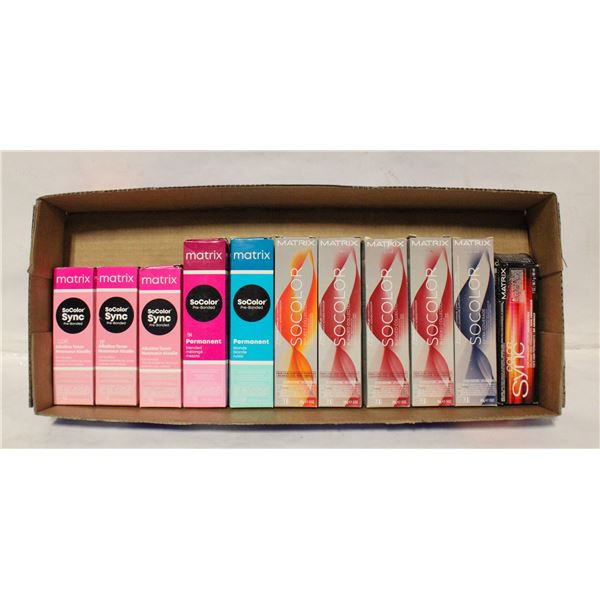 LARGE PKG OF HAIR COLORING DYES AND PRODUCTS