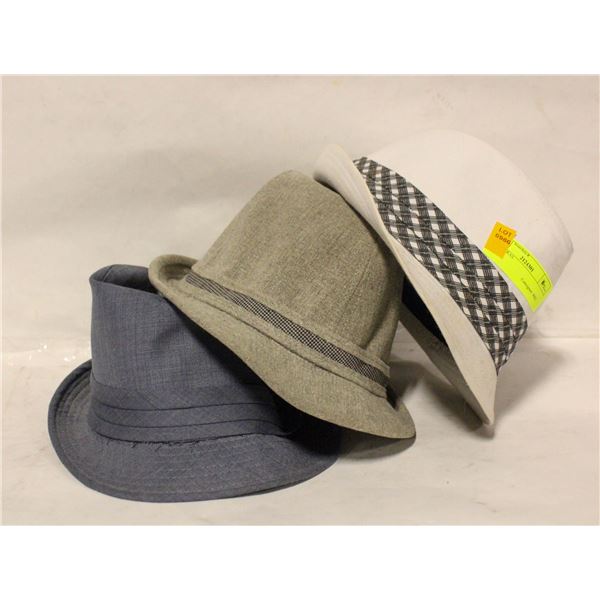3 FEDORAS