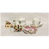 Image 1 : LOT OF PINK FLORAL ESTATE CHINAWARE