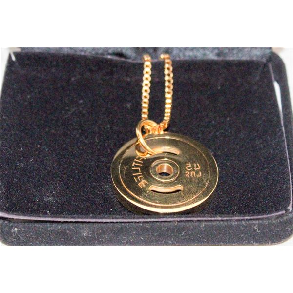 WEIGHT PLATE 45 LBS FIT LIFE NECKLACE,
