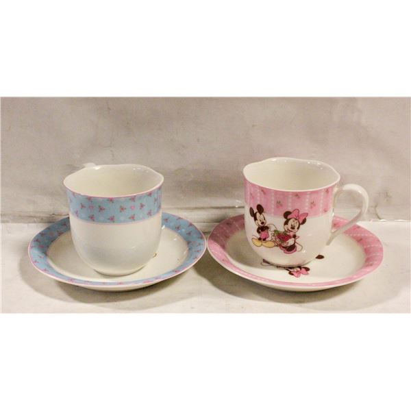4 PCS MICKEY & MINNIE