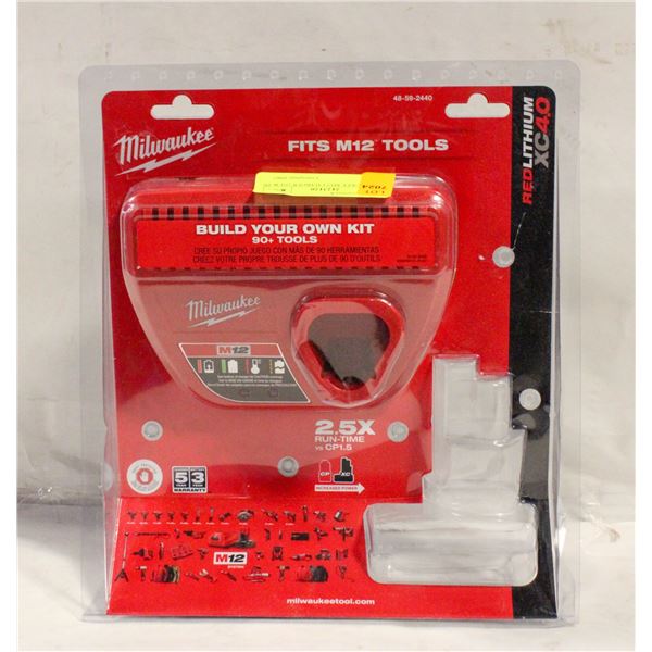 MILWAUKEE M12 CHARGER (NEW IN BOX)