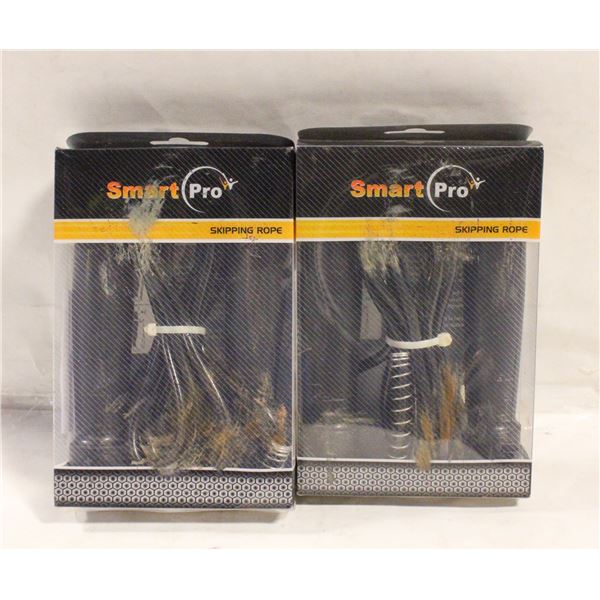 2 NEW SMART PRO SKIPPING ROPES