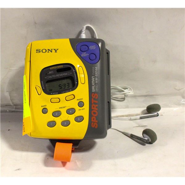 SONY SPORTS WALKMAN WM-FS493 AM/FM