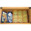 Image 1 : PICNIC BASKET WITH PLATES AND BOWLS