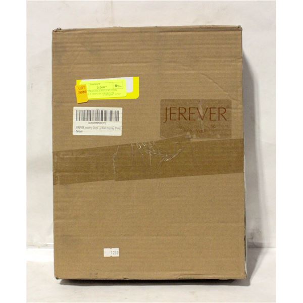 NEW JEREVER JEWELERY PINK VELVET DISPLAY STAND OR