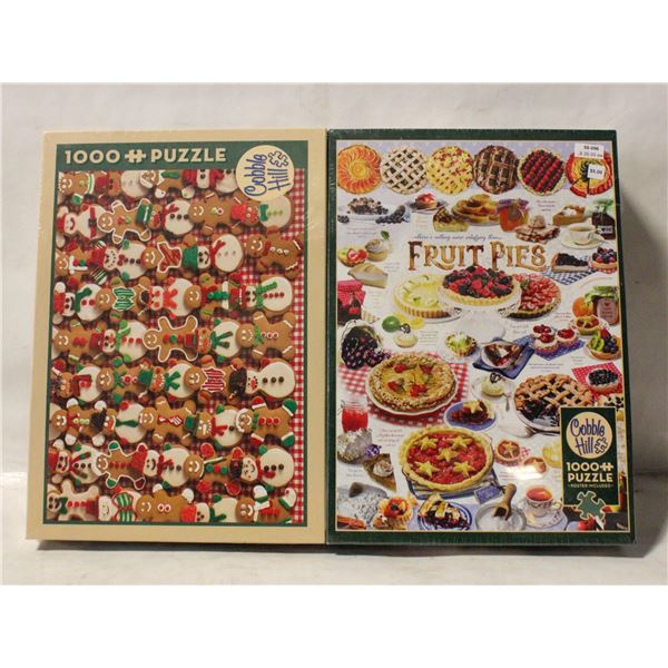 TWO NEW SEALED COBBLE HILL PUZZLES