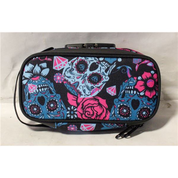 NEW FIREDOG SKULL MOTIF SMELL PROOF LOCK BAG