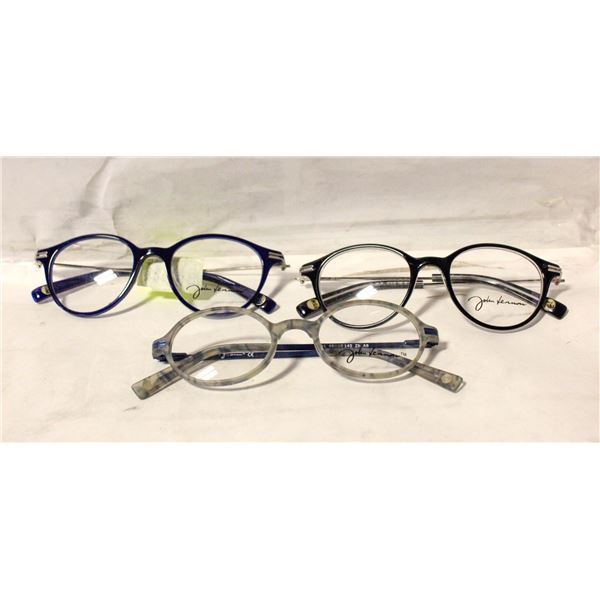 LOT OF 3 JOHN LENNON GLASSES
