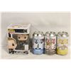 Image 1 : LOT OF 4 FUNKO SODAS & POPS - NHL, THE