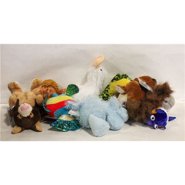 LOT OF 11 GANZ WEBKINZ ALL NEW WITH