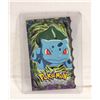 Image 1 : BULBASAUR DIE CUT EMBOSSED TOPPS 1999 MOVIE CARD #