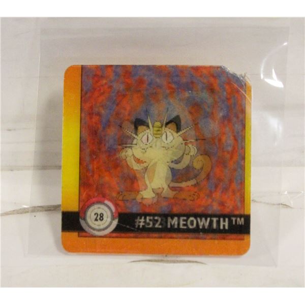 POKEMON ARTBOX ACTION FLIPZ #28 PERSIAN MEOWTH