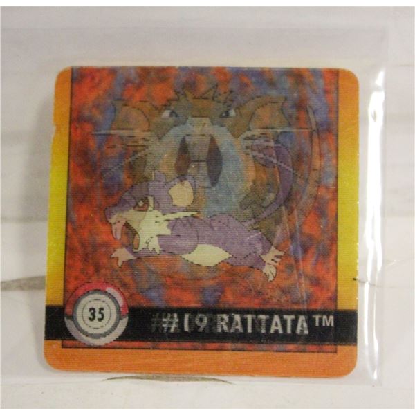 POKEMON ARTBOX ACTION FLIPZ #35 RATICATE RATTATA
