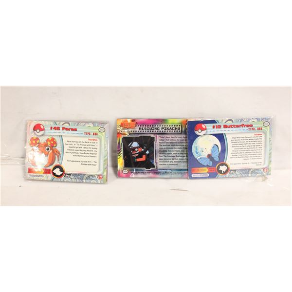 TOPPS #12,30,46,68 1999 POKEMON MOVIE CARDS
