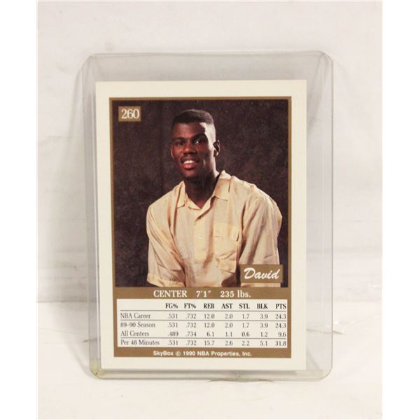 DAVID ROBINSON SPURS SKYBOX